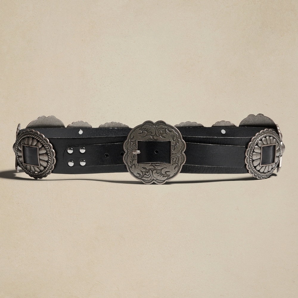 Banana Republic MEDALLA Concho belt